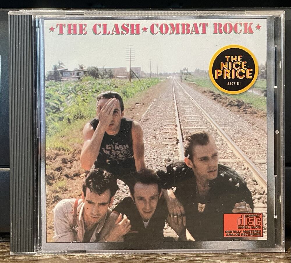 Combat Rock by The Clash (CD Epic 1990 EK37689) First US CD Pressing Very Good